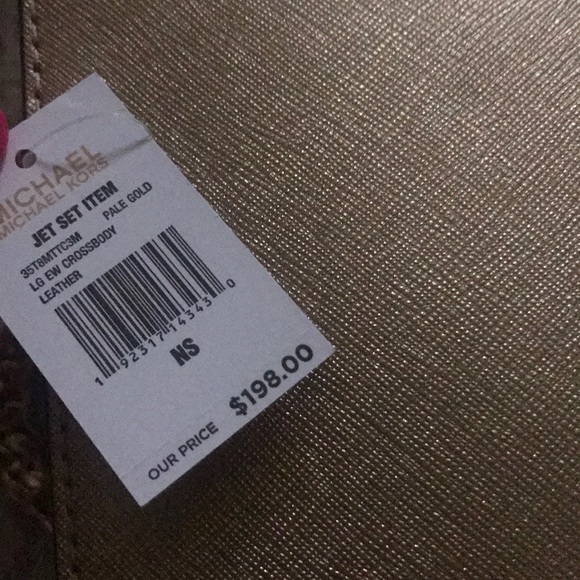Michael Kors Jet Set Crossbody in Gold ❤️ NWT! - Picture 6 of 8